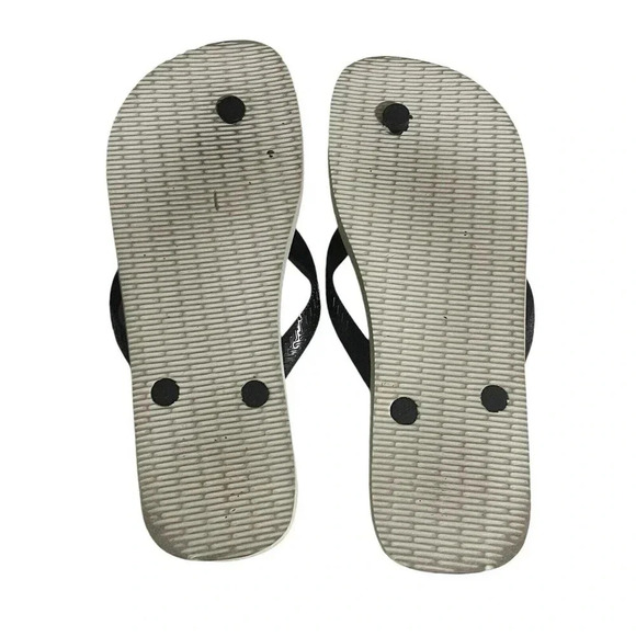 Havaianas Unisex Men’s Mario Bros Sandal White/Black Flip Flop Size 9/10 RARE main image 13